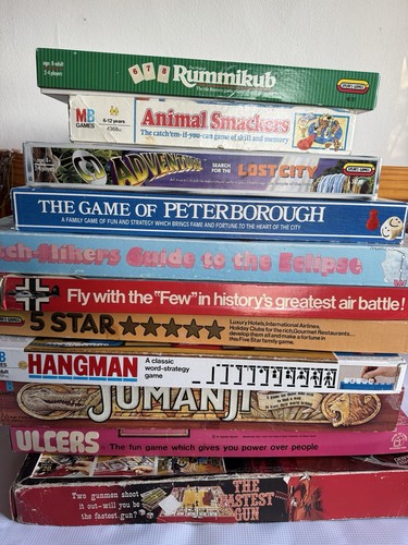 Vintage board game - board, bundle