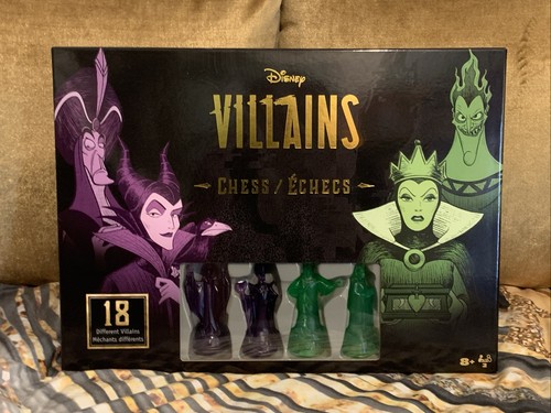 Disney villains chess set - disney,