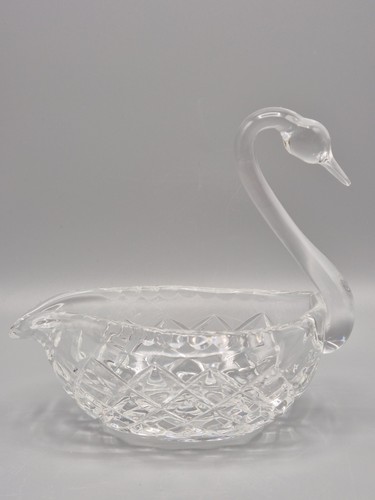 Vintage clear cut crystal - clear,