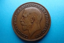1916 George V Penny Recessed