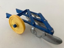 Britains 1970's 3 Furrow Plough EXCELLENT