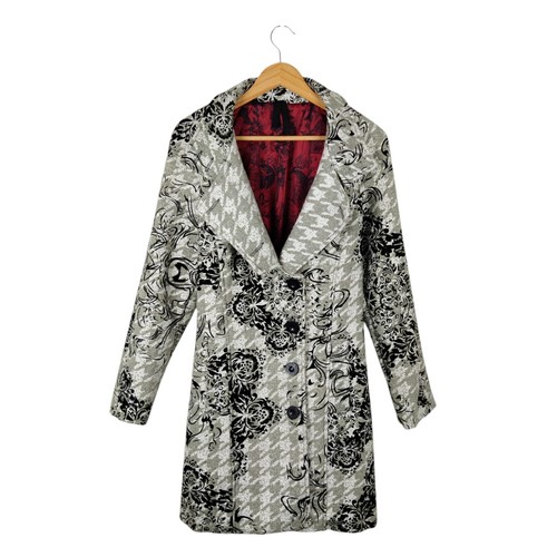 Desigual grey floral pattern - grey,