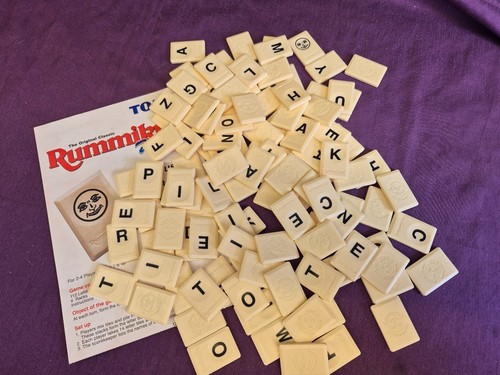 Rummikub letter tiles - rummikub,