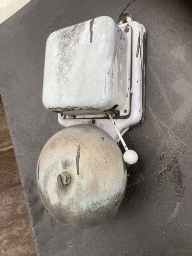 Vintage electric fire - electric, alarm