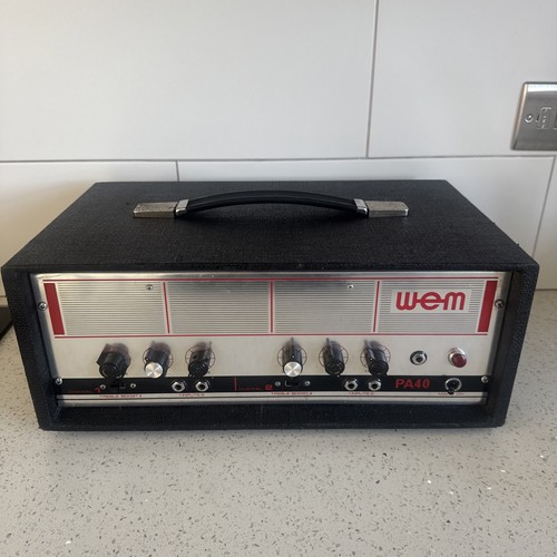 Vintage wem pa40 amplifier - vintage,