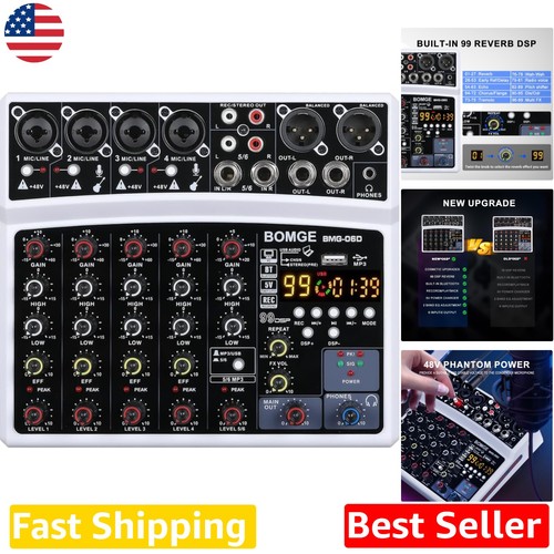 Pro channel audio mixer - audio,