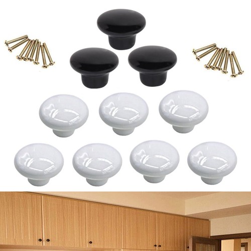 Ceramic door knobs cupboard - door,