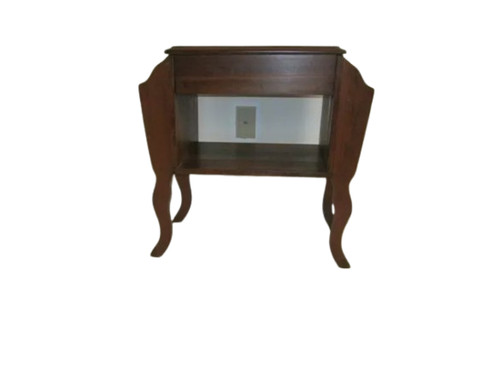 Vintage wood magazine rack - magazine,