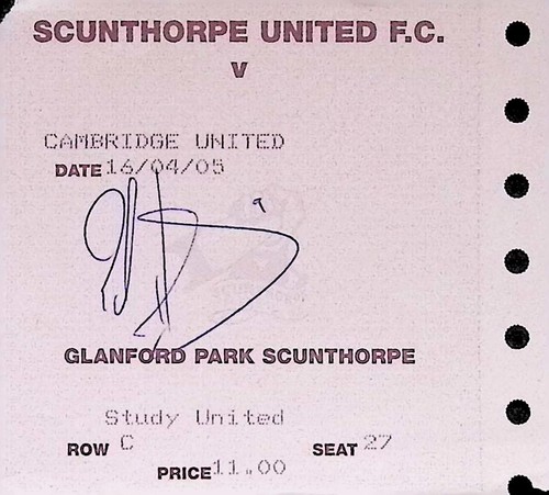Scunthorpe united cambridge - united, v