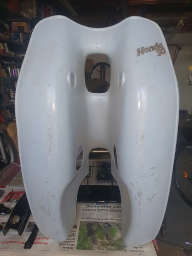 Honda c100 leg shield - honda,