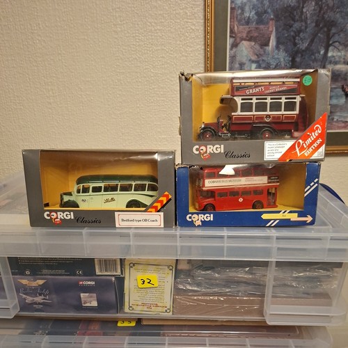Vintage corgi buses all - vintage,