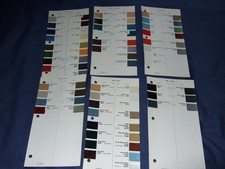 LANCIA PAINT SWATCHES 1975 -80