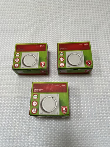 Three danfoss dial thermostat - dial,