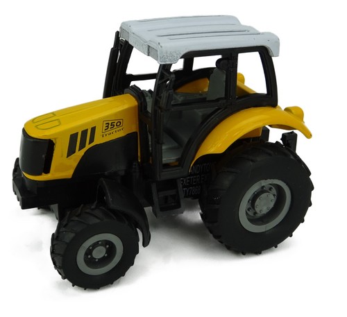 Yellow diecast pull - diecast,