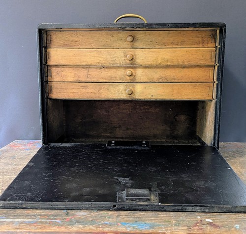 Vintage engineers toolbox - vintage,