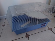 Pets at Home Habitat 2 Dwarf or Syrian Hamster & Mouse blue cage