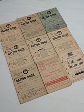 VINTAGE 1952-1954 Ration Books