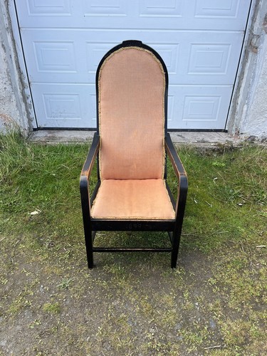 Victorian walnut armchair - victorian,