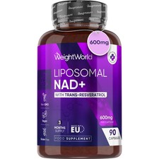 Liposomal NAD+ Supplement | Energy & Wellness Support | 90 Capsules
