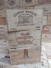 Wooden Wine Box Crate ~