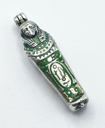 Tutankhamun silver mummy - silver,