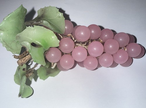 Vintage 1950 pink glass - 1950's,