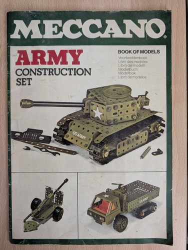 Vintage 1978 meccano - vintage, ‘army