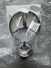 Mercedes Benz Raised Chrome Bonnet Emblem Badge C E S CLK 44mm
