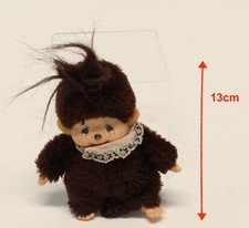 Sekiguchi Moncicci Monchhichi Monchichi - Marrone scuro con ciuffo 13cm