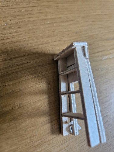Vintage dolls house - house, wooden