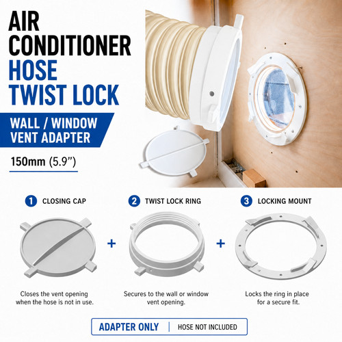 Air conditioner hose twist - air,