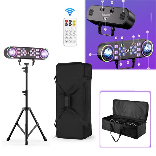 Double head led - 7-in-1, laser