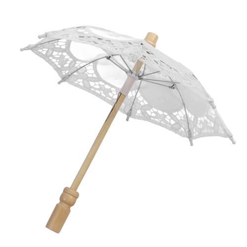 Foldable lace wedding umbrella - foldable,