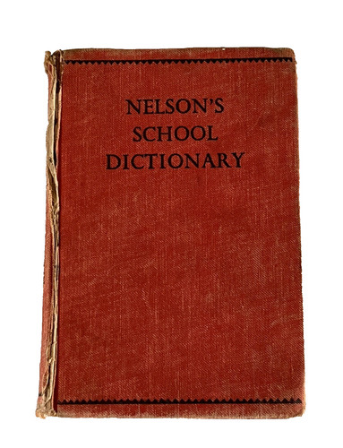 Vintage books nelson school - books,