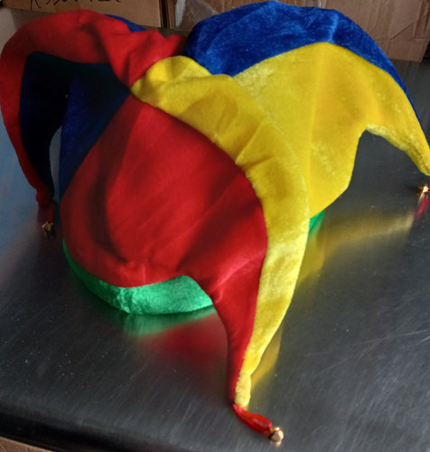 Mardi gras jester fool hat - jester/fool,