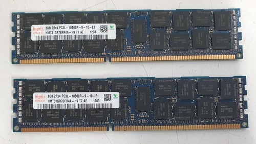 16gb 2x8gb 2rx4 pc3l 10600r - 16gb, pc3l-10600r