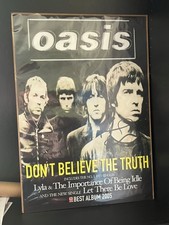 Noel Gallagher Signed Oasis Don’t Believe The Truth Poster Authenticated