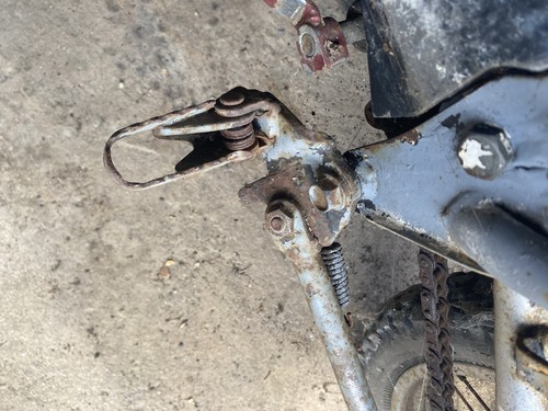 Honda mt5 front peg - mt5/50,