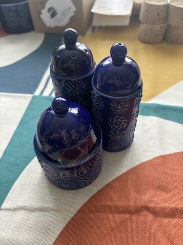 Portmeirion pottery cruet set - portmeirion,