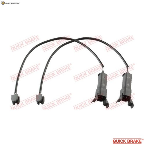 Warning contact brake pad - warning,