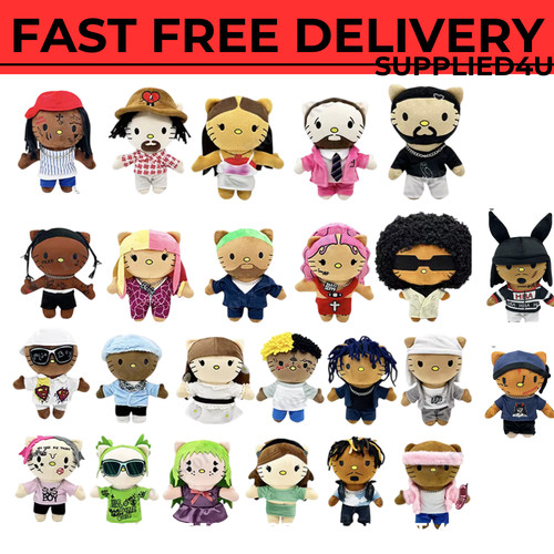Hello kitty plush doll rapper - plush,