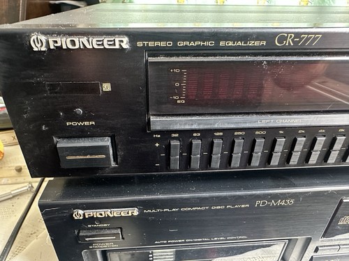 Pioneer 777 stereo graphic - pioneer, gr-777