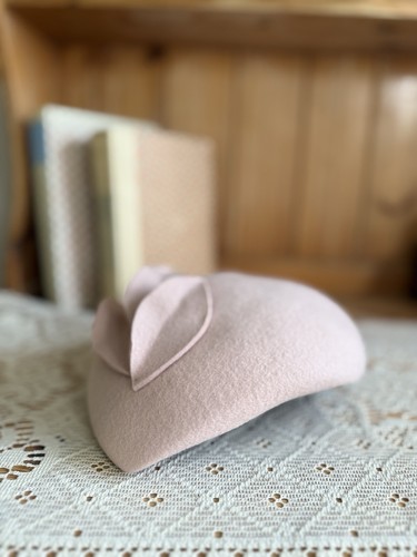 Beret hat pink - beret, fascinator