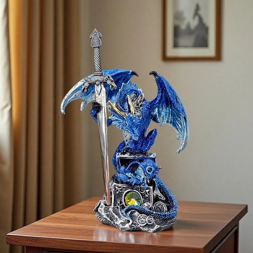 Dragon statue gothic - dragon,