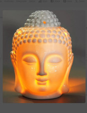 Large Oil WHITE Burner and Wax