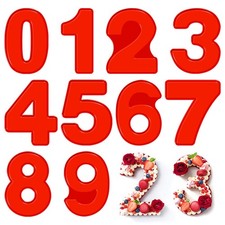 Silicone XL Number Mould EXTRA
