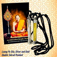 Takrut Yantra LP Sila Silver