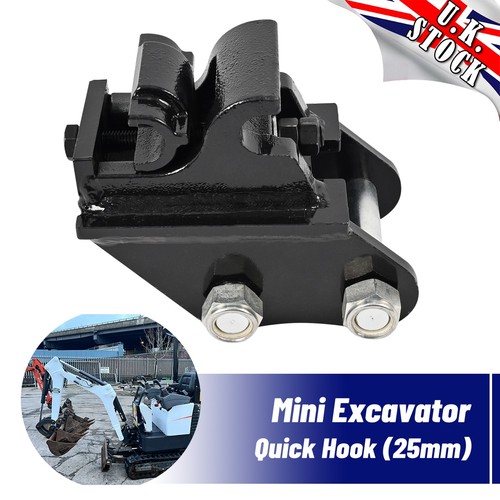 Black mini digger - mini,