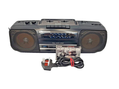 Panasonic fs410 boombox - panasonic, rx-fs410