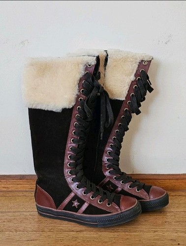 Converse knee high suede - knee,